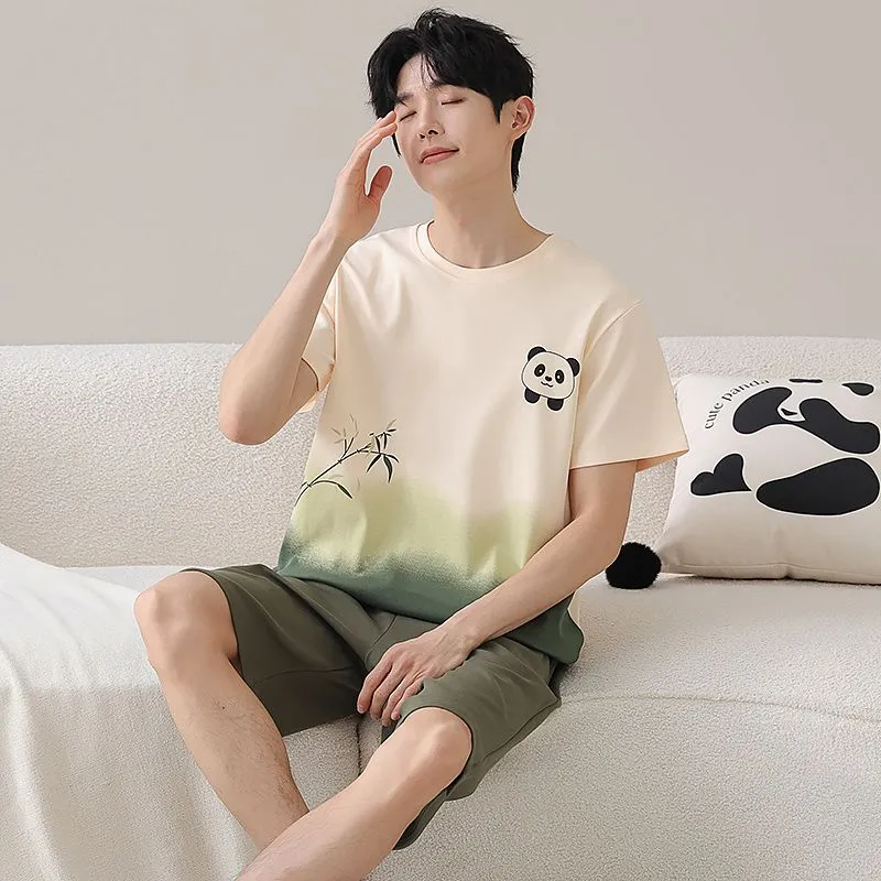 XISHE Pajama Set Men's Standard Color-2
