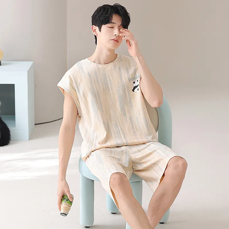 XISHE Men Pajama Sets-2