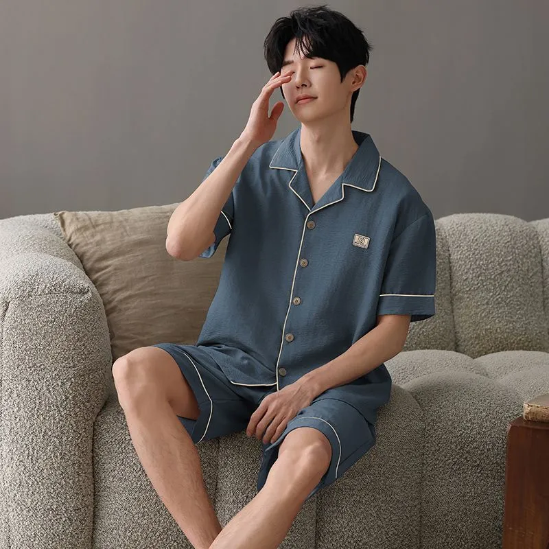 XISHE Men Pajama Sets-4