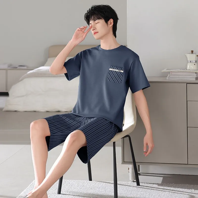 XISHE Men Pajama Sets-3