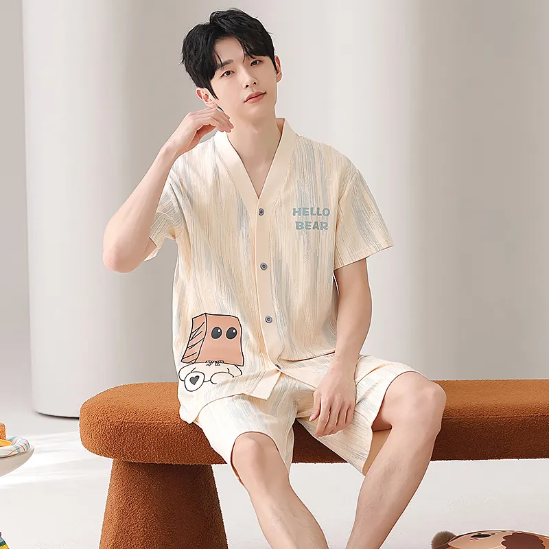 XISHE Men Pajama Sets-1