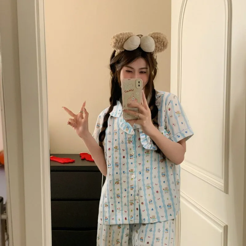 XISHE Pajama Set Women's Standard Color-4