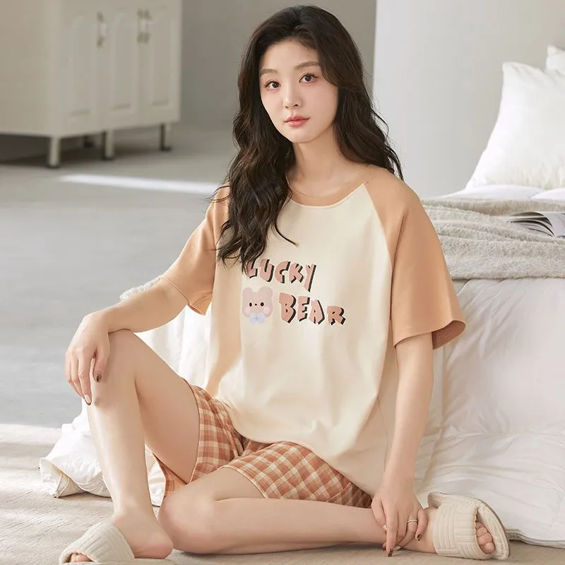 XISHE Pajama Set Women's Ginger Yellow-2