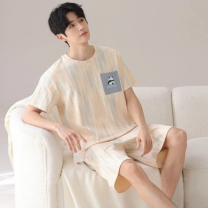 XISHE Pajama Set Men's Standard Color-3