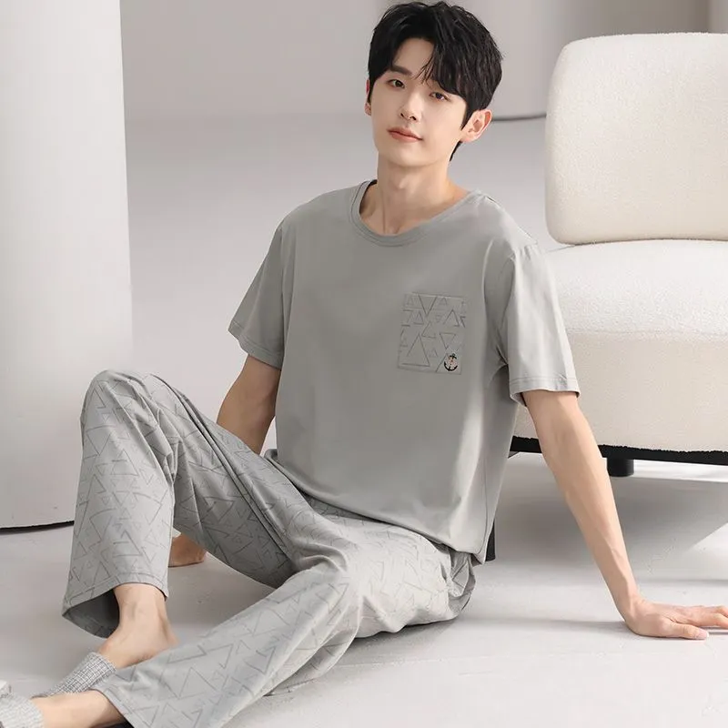 XISHE Pajama Set Men's Standard Color-4