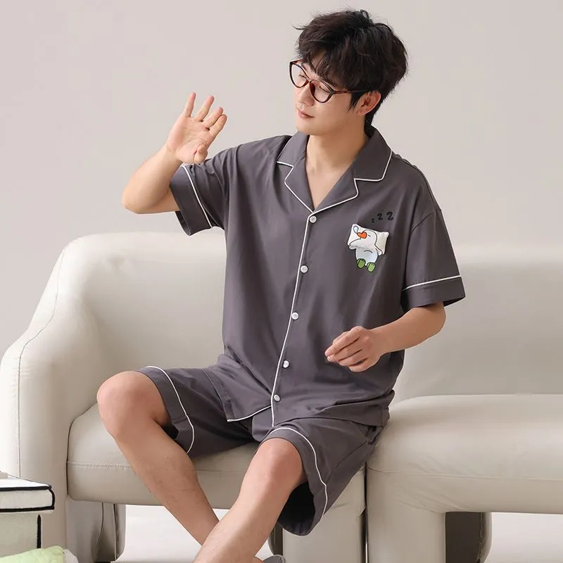 XISHE Men Pajama Sets-4