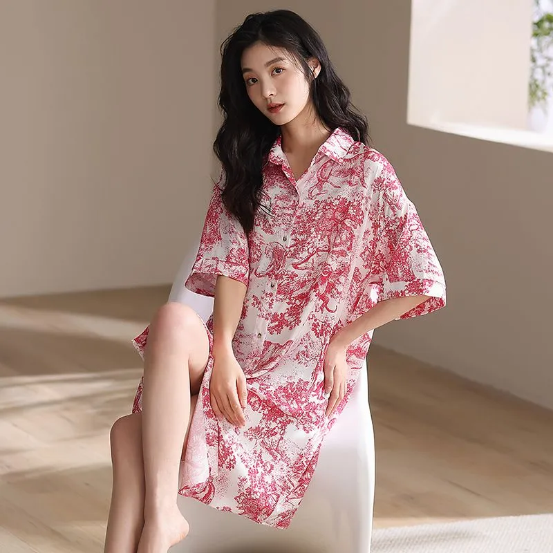 XISHE Women's Nightgowns-3
