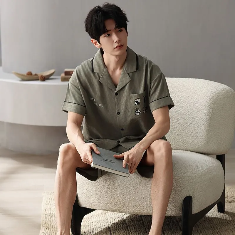 XISHE Men Pajama Sets-2