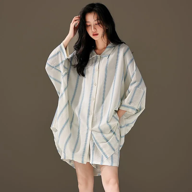 XISHE Pajama Set Women's Milk White-3