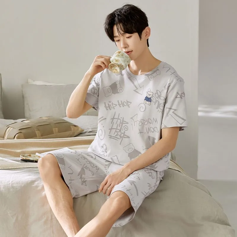 XISHE Men Pajama Sets-1