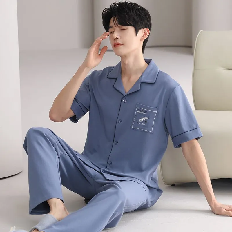 XISHE Pajama Set Men's Standard Color-3