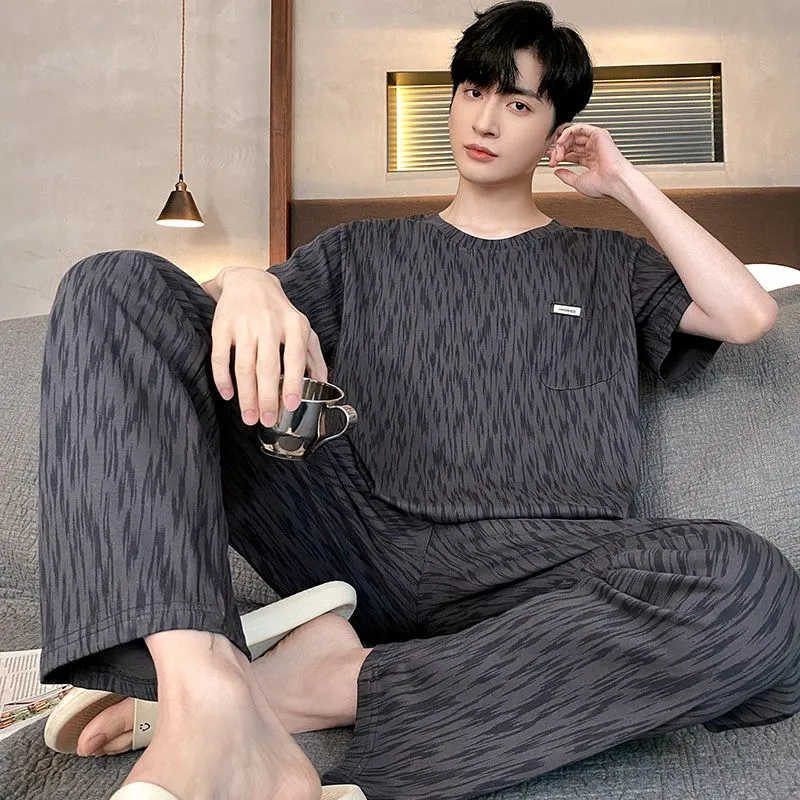 XISHE Pajama Set Men's Standard Color-3