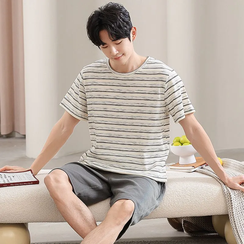 XISHE Pajama Set Men's Standard Color-2