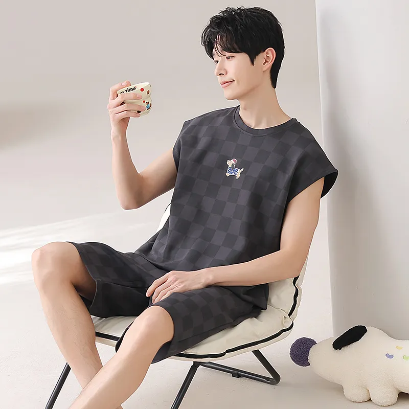 XISHE Men Pajama Sets-3
