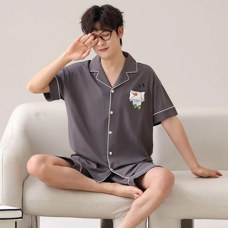 XISHE Men Pajama Sets-2