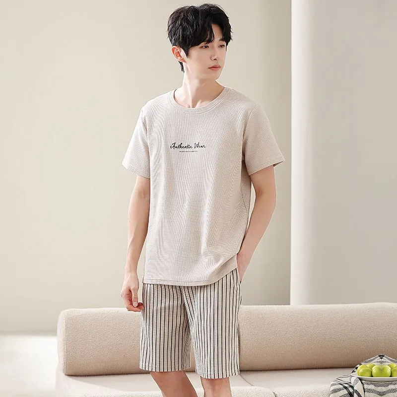 XISHE Pajama Set Men's Standard Color-4
