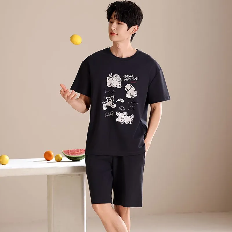 XISHE Pajama Set Men's Standard Color-2