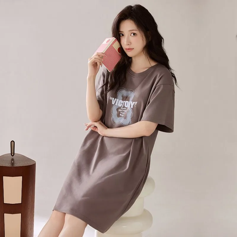 XISHE Women's Nightgowns-4