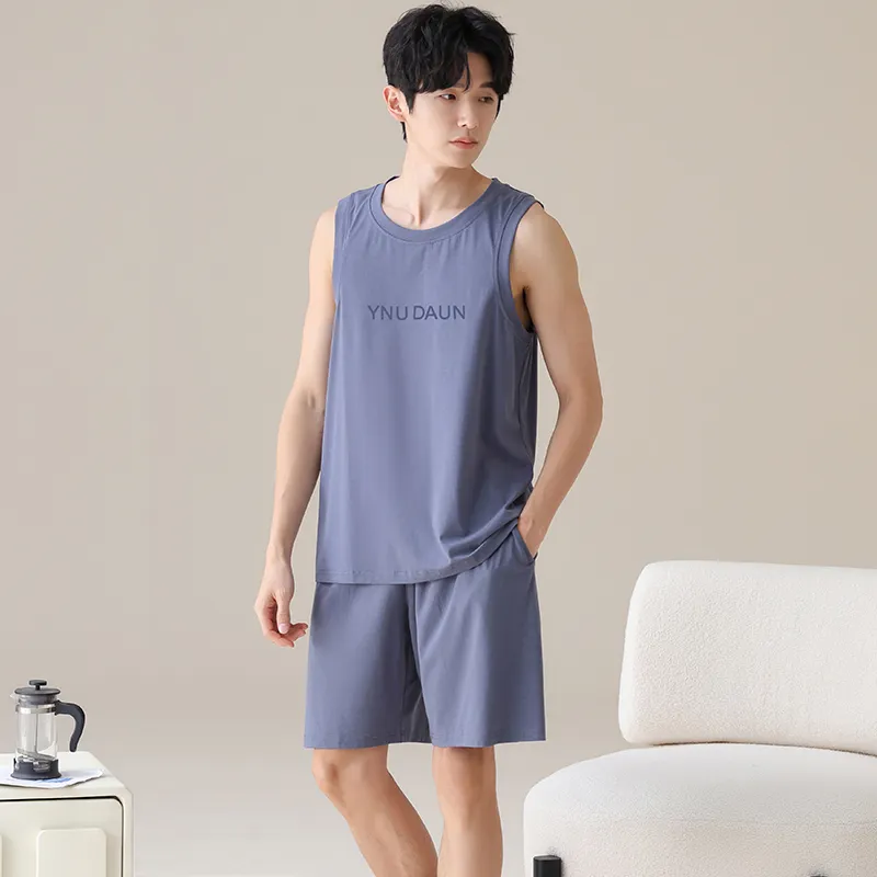 XISHE Men Pajama Sets-7