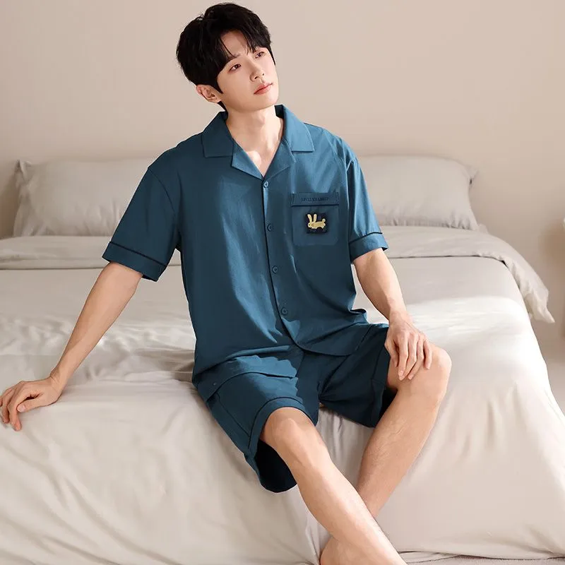 XISHE Pajama Set Men's Standard Color-4