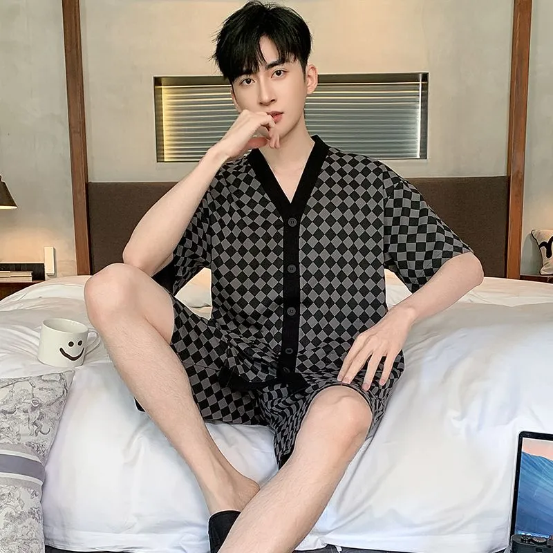 XISHE Pajama Set Men's Standard Color-4