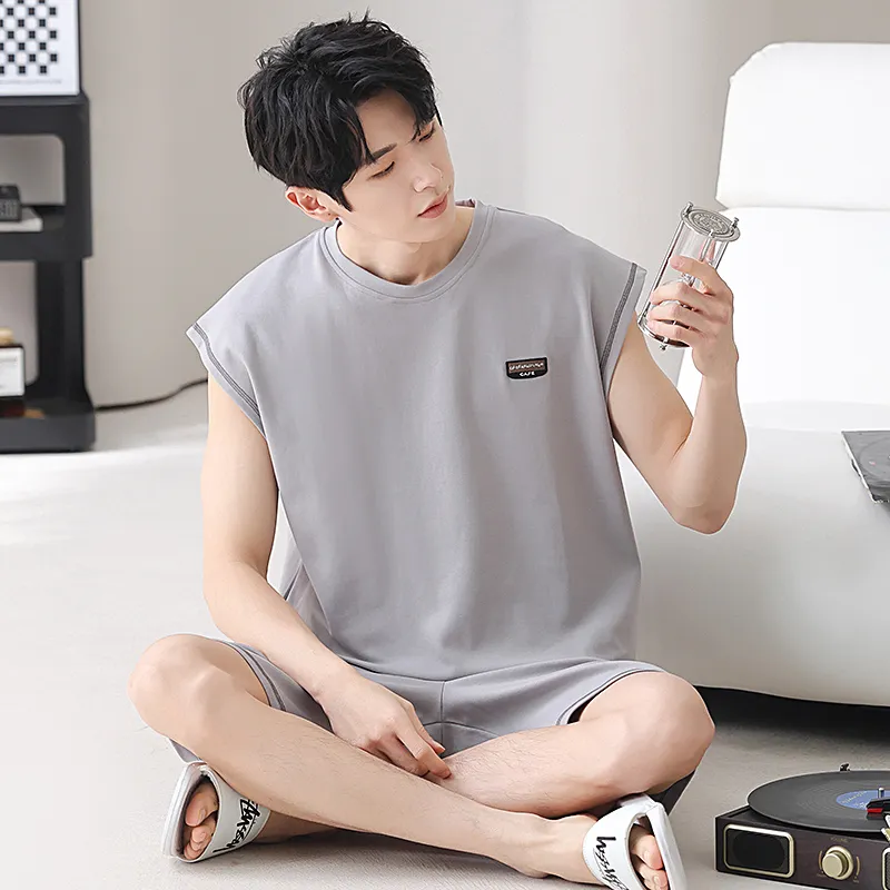 XISHE Men Pajama Sets-3