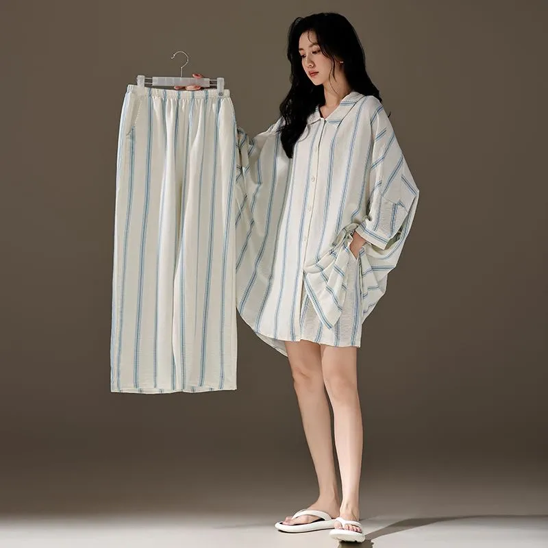 XISHE Pajama Set Women's Milk White-2
