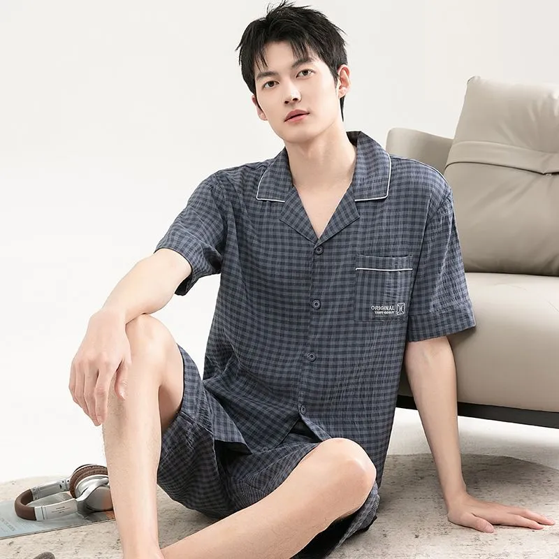 XISHE Pajama Set Men's Standard Color-4