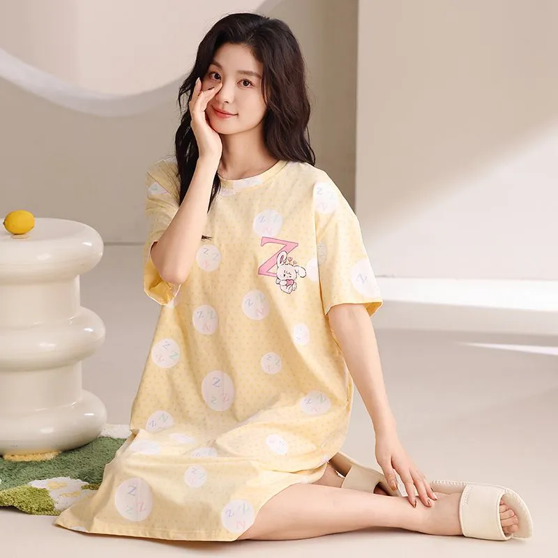 XISHE Women's Nightgowns-4
