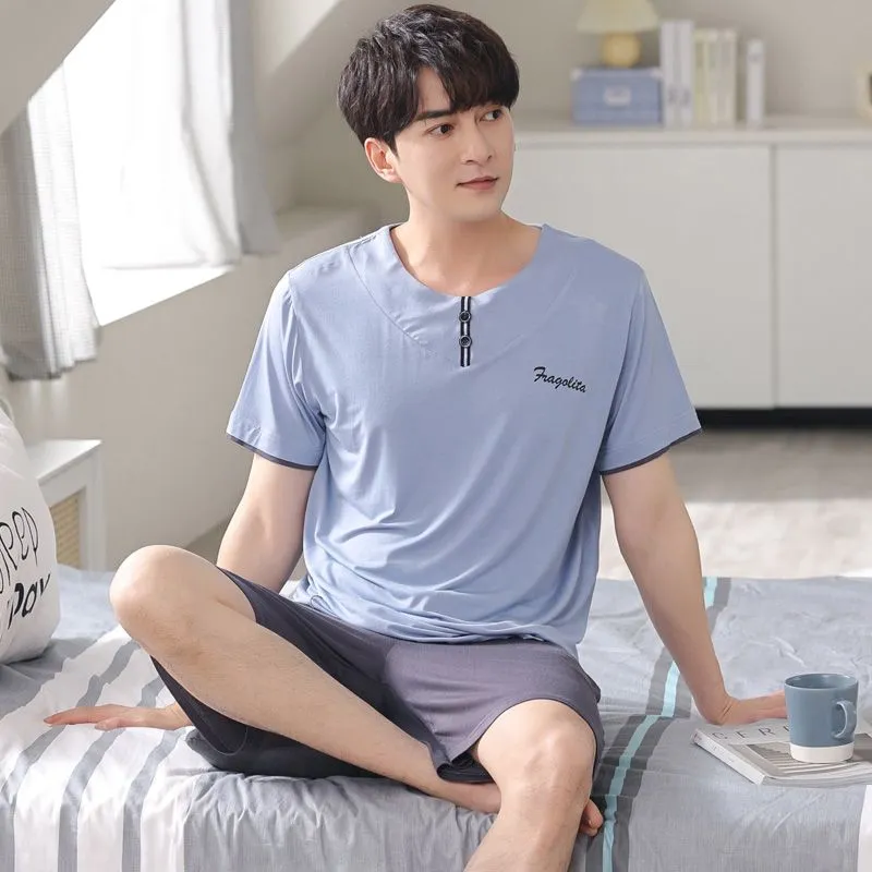 XISHE Pajama Set Men's Standard Color-3