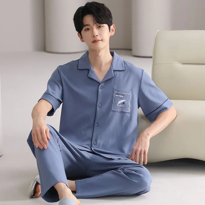 XISHE Pajama Set Men's Standard Color-2
