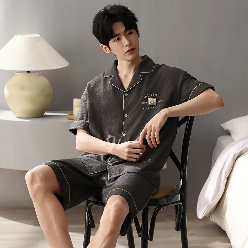 XISHE Men Pajama Sets-3