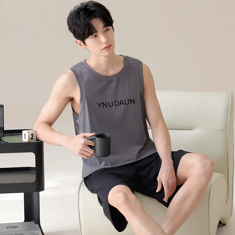 XISHE Men Pajama Sets-4