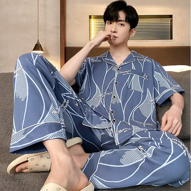 XISHE Men Pajama Sets-3
