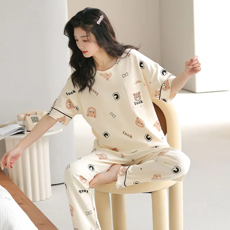 XISHE Pajama Set Women's Standard Color-3