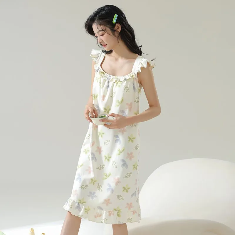 XISHE Women's Nightgowns-4