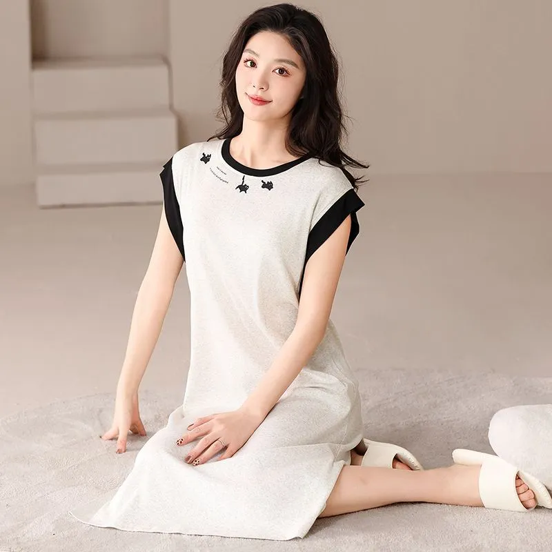 XISHE Nightgown Women's Standard Color-4