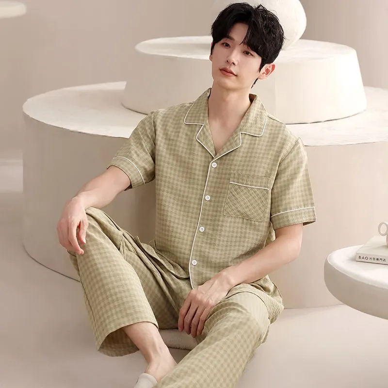 XISHE Men Pajama Sets-2