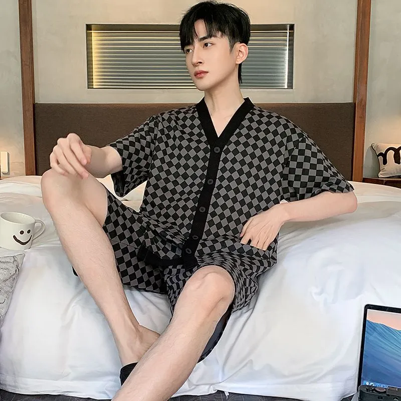 XISHE Pajama Set Men's Standard Color-3