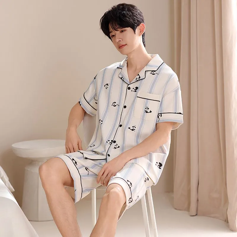 XISHE Pajama Set Men's Standard Color-2