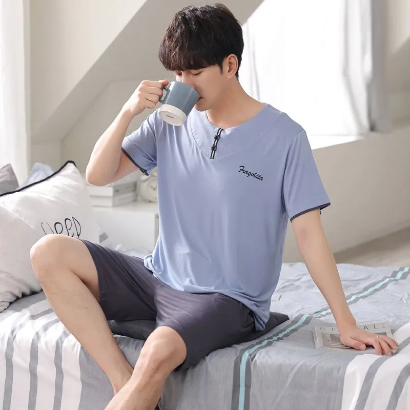 XISHE Pajama Set Men's Standard Color-2