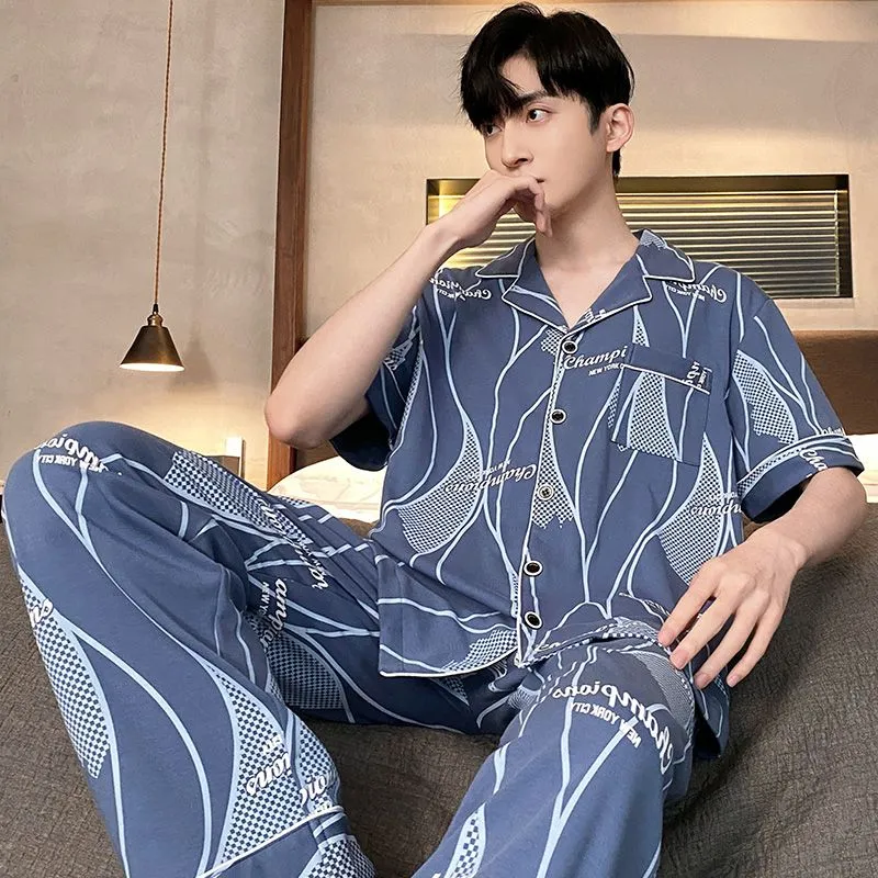XISHE Men Pajama Sets-2