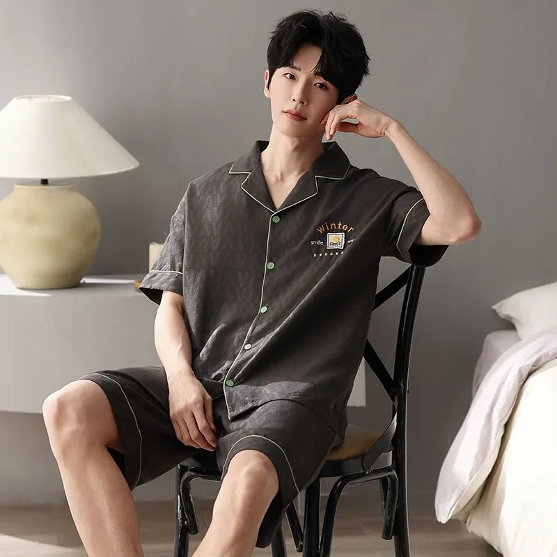 XISHE Men Pajama Sets-4