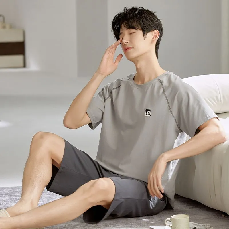 XISHE Men Pajama Sets-4