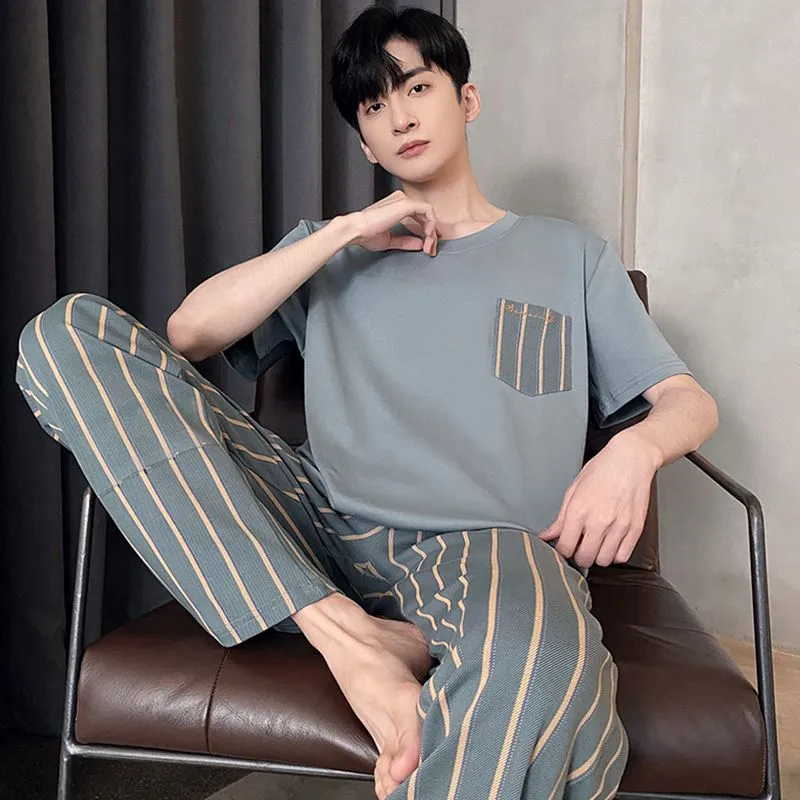 XISHE Pajama Set Men's Standard Color-4