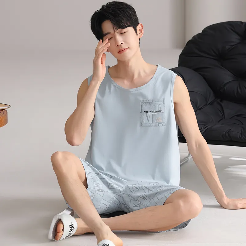 XISHE Men Pajama Sets-3