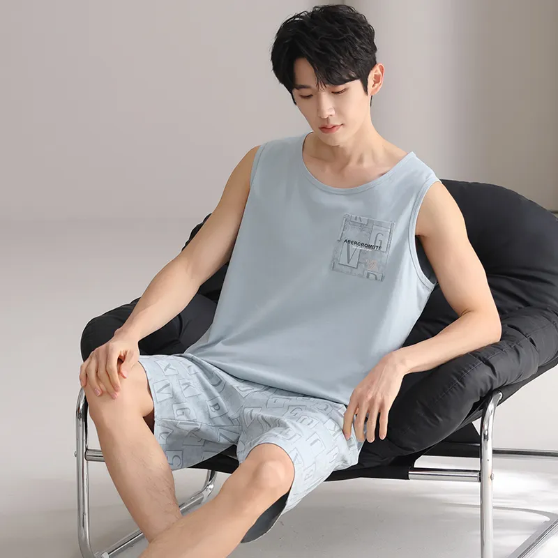XISHE Men Pajama Sets-6