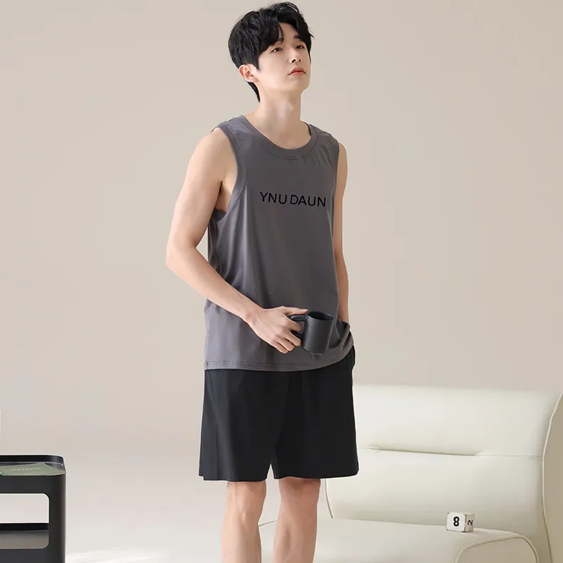 XISHE Men Pajama Sets-7