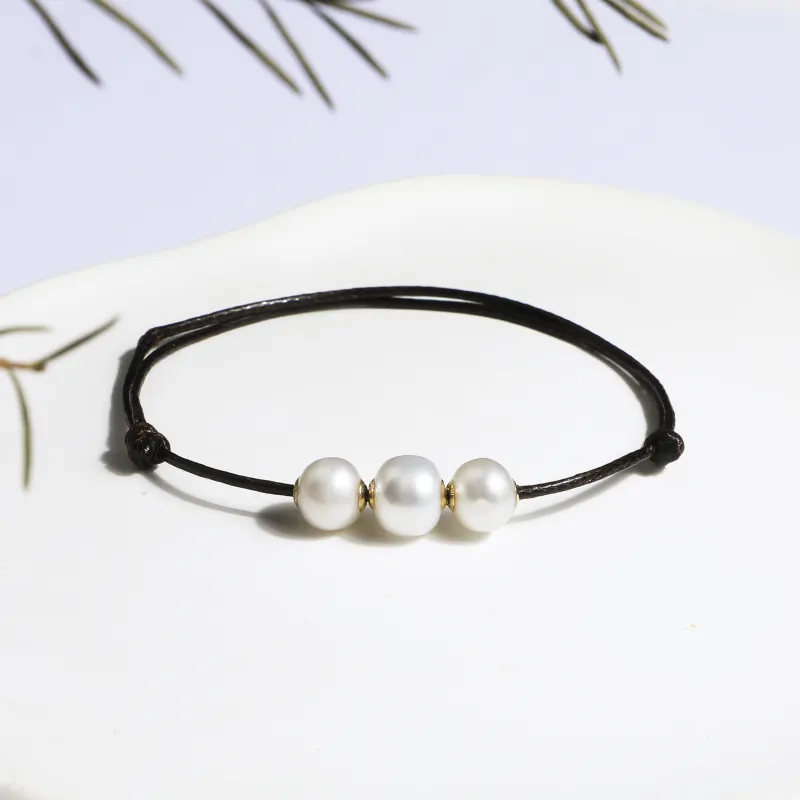 ZHENLIZHU Freshwater Pearl Bracelets Women's-1