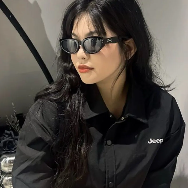 CAPONI Plate Frame Square Sunglasses Unisex-3